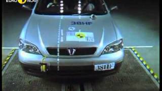 Opel Astra G Crash Test [upl. by Audie]