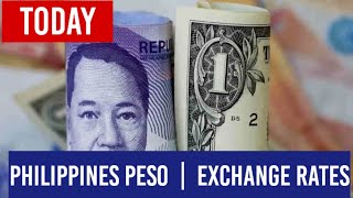 Philippines Peso Exchange Rates Analysis amp Forcast Today 01 November 2023 Peso to dollar rate today [upl. by Edrahs]