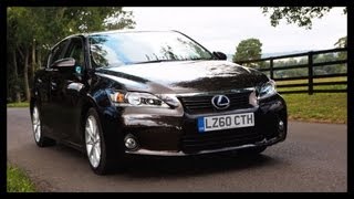 Lexus CT200h compact hybrid car  Fully Charged [upl. by Olmstead485]