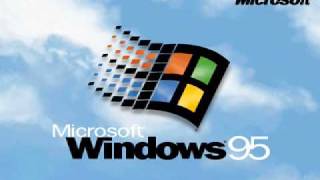 Windows 95 Startup And Shutdown Soundswmv [upl. by Gignac546]