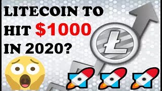 LITECOIN LTC TO 1000 IN 2020 FUNGIBILITY MIMBLEWIBLE PRIVACY CHARLIE LEE [upl. by Trudy446]