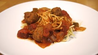 Pork Neck Bone Spaghetti Sauce Recipe [upl. by Haodnanehs3]