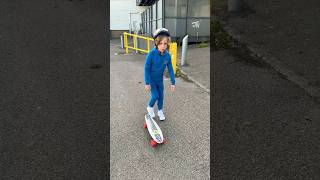 Kids skateboarding at skate park [upl. by Enylorac]