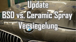 Update  Sonax Ceramic Spray Versiegelung vs Brilliant Shine Detailer  Nach 3 Wochen [upl. by Dera792]