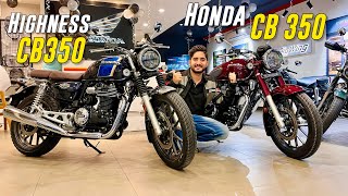 2024 Honda CB 350 DLX Pro Vs Honda Highness CB 350 Legacy Edition  Detailed Comparison [upl. by Burrows]