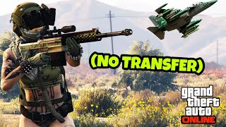 Militär Outfit  Gruppe sechs Gürtel polizei gürtel OHNE TRANSFER Outfit Glitch  GTA Online [upl. by Nimrak]