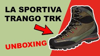 La Sportiva Trango Trk Leather GTX GoreTex 11Y810317 Unboxing [upl. by Hulbig623]