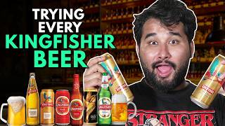 Trying EVERY KINGFISHER BEER  The Urban Guide [upl. by Byers]