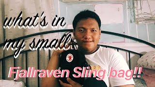 Whats in my small bag Fjallraven Kanken Sling TAGLISH  Ami [upl. by Griff333]