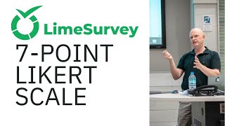 How to add a 7 point Likert scale LimeSurvey 👌 [upl. by Llemij]