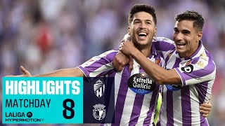 Resumen de Real Valladolid CF vs Burgos CF 30 [upl. by Nibuz]