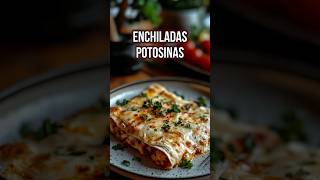 🌶️✨ Prepara enchiladas potosinas un platillo lleno de sabor receta mexicanfood recetasfáciles [upl. by Zadack]