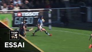 TOP 14  Essai Armand BATLLE CO  La Rochelle  Castres  J24  Saison 20172018 [upl. by Ahaelam]