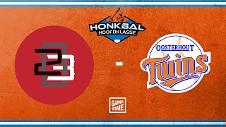 DSSKinheim v Twins Oosterhout  Netherlands Professional Baseball League  July 17 2021 [upl. by Annayehc184]