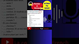 Écoutez et Écrivez Listen ampWrite in French [upl. by Andrea]