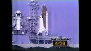 STS27 Launch ABC News Coverage [upl. by Htederem864]