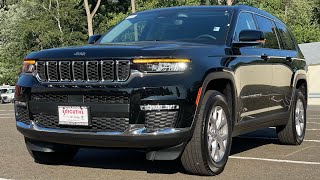 2021 JEEP GRAND CHEROKEE L FULL DETAILED REVIEW [upl. by Nylareg]