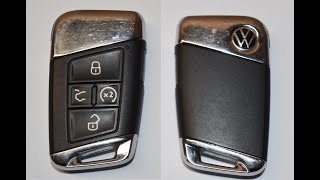 VW Key Fob Battery Replacement  EASY DIY [upl. by Debera]