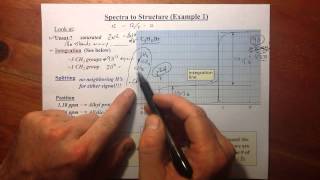 1H NMR Spectra to Structure [upl. by Charisse]