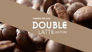 November 2016 Color of the Month Double Latte  SherwinWilliams [upl. by Alien]