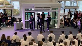 New Zealand All Blacks Welcomed to Wakatipu High School with awesome Haka [upl. by Naval]