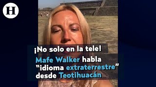 MAFER WALKER la mujer que puede HABLAR LENGUA ALIENÍGENA 👽 [upl. by Ahsemrak]