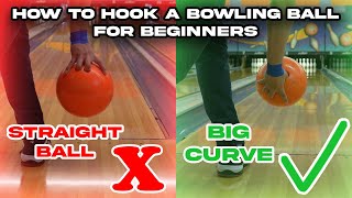 How To Hook a Bowling Ball for Beginners Learn How to Bowl Quickly [upl. by Ammej183]