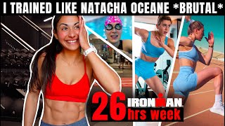 I Trained Like Natacha Oceane BRUTAL Ironman Workouts [upl. by Gower]