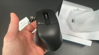 Unboxing amp First Impressions of the iClever Bluetooth Dual Device Mouse [upl. by Nitsrek155]