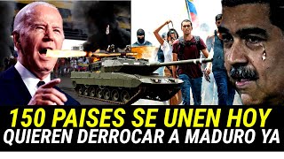 EL MUNDO SE UNE PARA LIBERAR VENEZUELA ¡130 PAÍSES CONTRA MADURO [upl. by Aryek865]