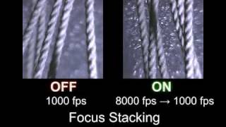 Highspeed focus stacked movie using a highspeed liquid lens called quotDynamorph Lens DMLquot [upl. by Ioved842]