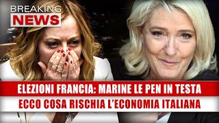 Elezioni Francia Perchè Le Pen Potrebbe Mandare In Crisi lItalia [upl. by Laehcor431]