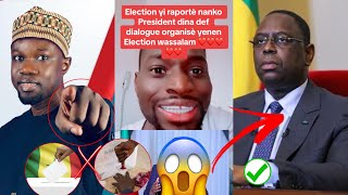 Urgent ‼️ Adamo president macky sall Annuler élections 25  février 2024🥵🥲 [upl. by Grinnell]