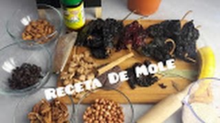 Receta de Mole  medidas exactas [upl. by Deering]