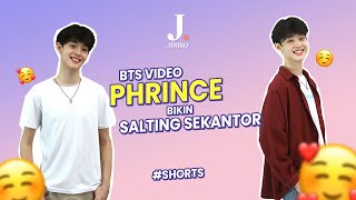 BTS VIDEO PHRINCE BIKIN SALTING SEKANTOR 🥰❤️SHORTS [upl. by Hewes]