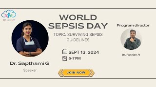 SURVIVING SEPSIS GUIDELINES [upl. by Ecallaw]