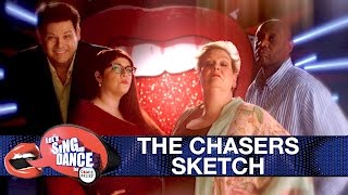 The Chasers Movie sketch  Lets Sing and Dance for Comic Relief 2017 Finale Preview  BBC One [upl. by Tjader]