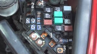 fuse diagram honda civic 2006 2011 [upl. by Apthorp]