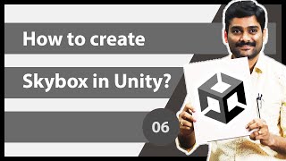 How to create amp change Skybox in Unity  Unity Camera Tutorial 06 [upl. by Millie]