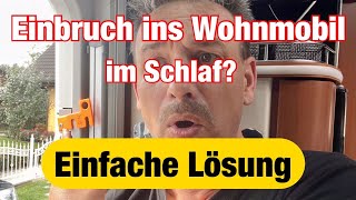 NEU die Sicherheitsklammer fürWohnmobilAufbautürenTipps für Reisemobile [upl. by Marilin783]