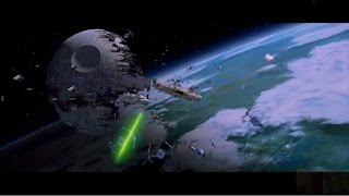 Star Wars VI Return of the Jedi  Space Battle of Endor Supercut [upl. by Mian]