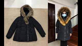 Mackage Women’s Adali Down Coat Review [upl. by Hgieleak]