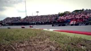 Catalunya 2014  Honda in Action [upl. by Ahsyas]