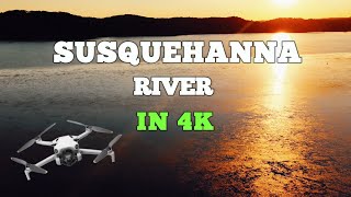 Experience Nature Like Never Before 4K Drone Adventure Over Susquehanna River [upl. by Clim574]