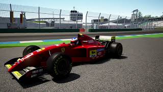 Ferrari 412T2 at Hockenheim in Assetto Corsa [upl. by Misab]