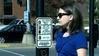 Audible Crosswalk in Columbia MO [upl. by Sapowith213]