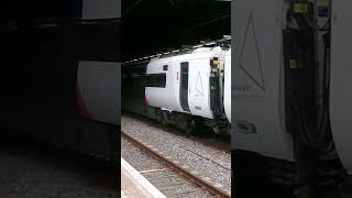 Class 805 805 013 departing Euston on 15724 [upl. by Akinna]