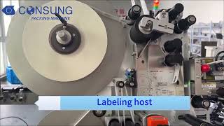 High Speed Vial Labeling Machine [upl. by Hearsh]