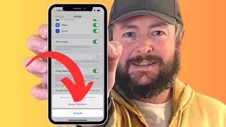 How to Reset Cellular Data Usage Statistics on iPhone 13 [upl. by Nibla432]