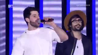 Alok Zeeba and IRO Ocean no MTV MIAW 2018 [upl. by Atsylac151]